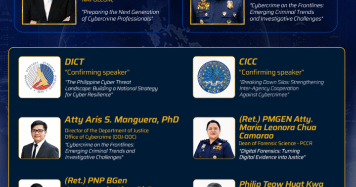 1st PH Cybercriminology Summit 2026 Flyer for PR