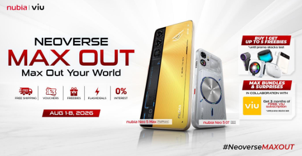 #NEOVerseMaxOut: Max Out Your World with the nubia Neo 5 Max and Neo 5 GT Special Edition