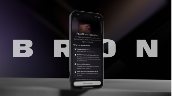 Bron launches FaceScan, powered by iProov: enabling Bron users to recover access to their wallet with a single face scan